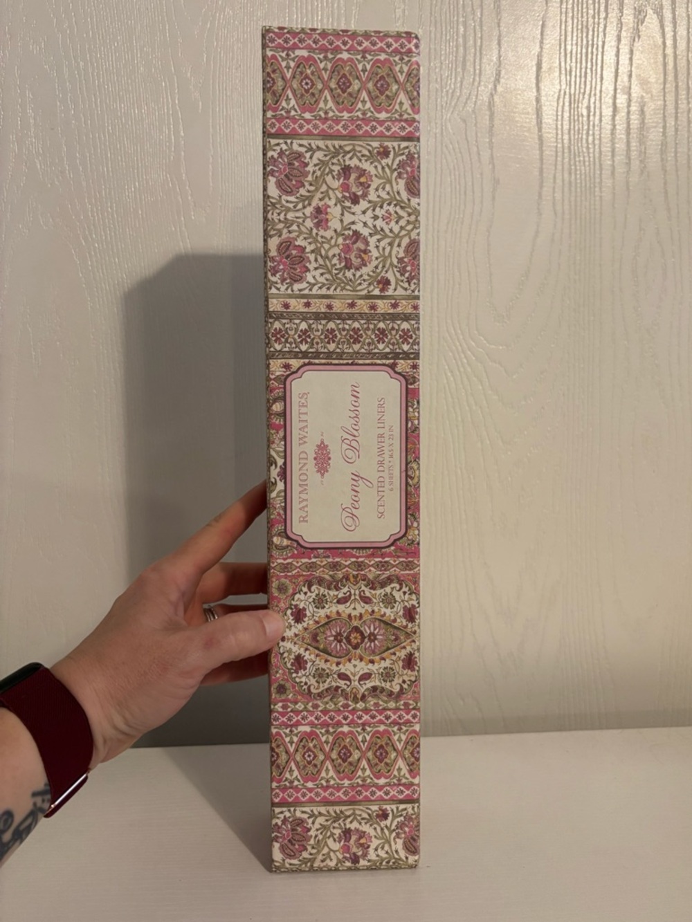 Peony scent drawer liner NEW